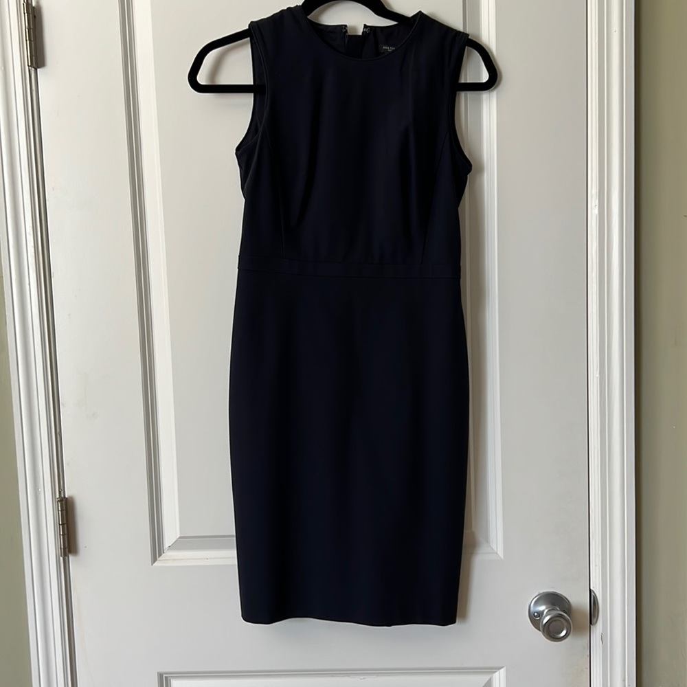 EUC Ann Taylor Navy suit dress